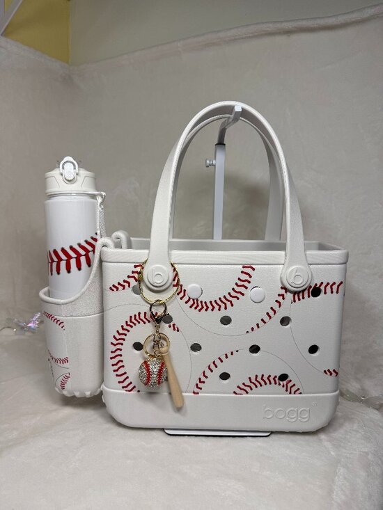 BOGG BAG Handbags - Baseball Bogg Tote Combo Set – 8x11x4
